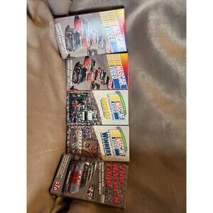 A Lot of 5 1990’s NASCAR Video Cover & Tape Great Condition